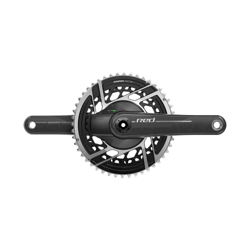 SRAM Guarnitura RED AXS E1 con Misuratore di Potenza DUB 170 mm 50/37 Denti Take-Off